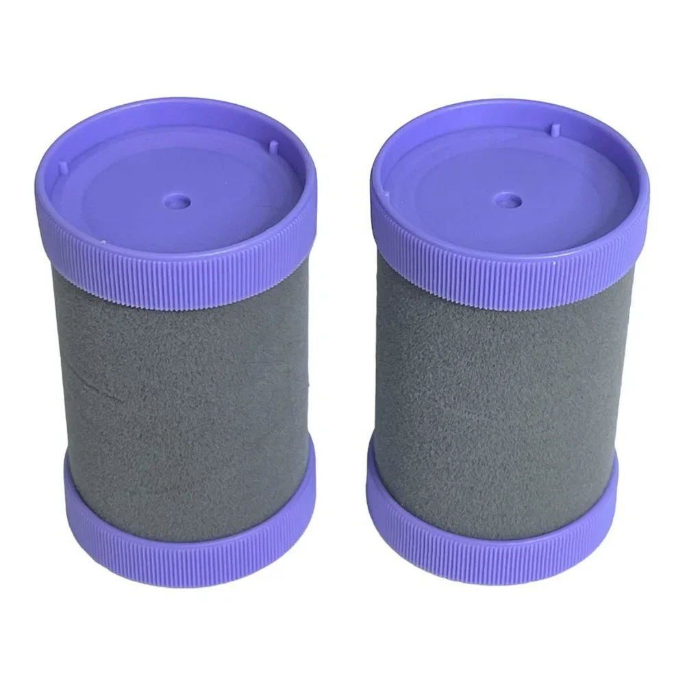CONAIR More Big Curls Hot‎ Rollers Purple Jumbo 1.5
